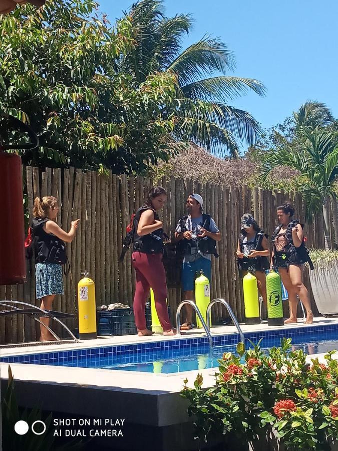 Abrolhos Dive Inn 卡拉韦拉斯 外观 照片